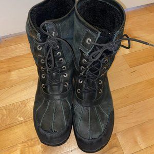 Ugg snow boots size 12 Black